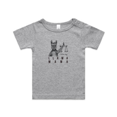 I love my Llama Mama Baby Tee Thumbnail