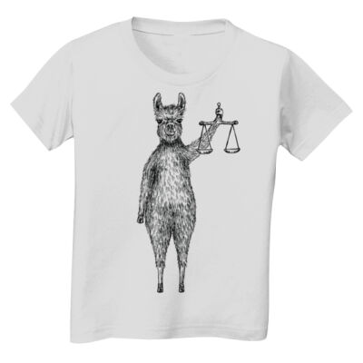Lawyer Llama Toddler Tee Thumbnail