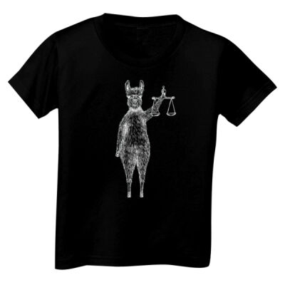 Lawyer Llama Inverted Toddler Tee  Thumbnail