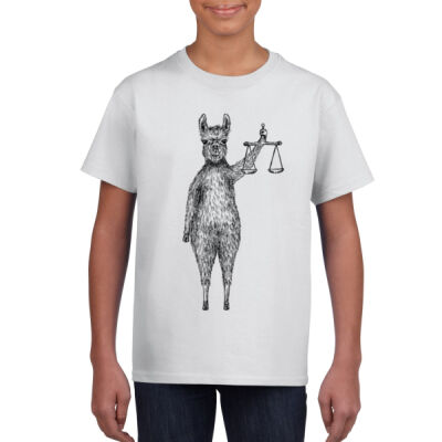 Lawyer Llama Youth Tee Thumbnail