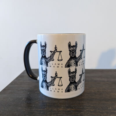 Llama Mama Pattern Mug Thumbnail