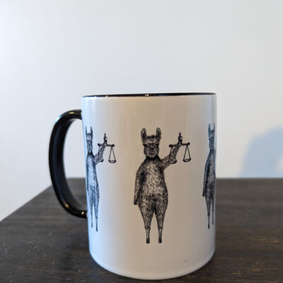 Dancing Llama Mug Thumbnail